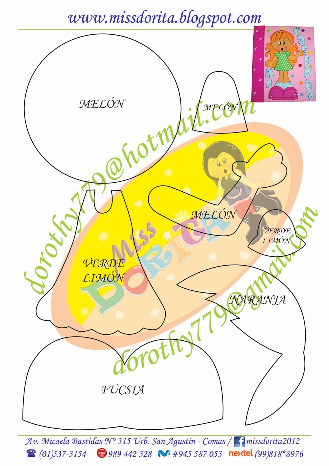 Miss Dorita: Molde Del Video Del Archivador