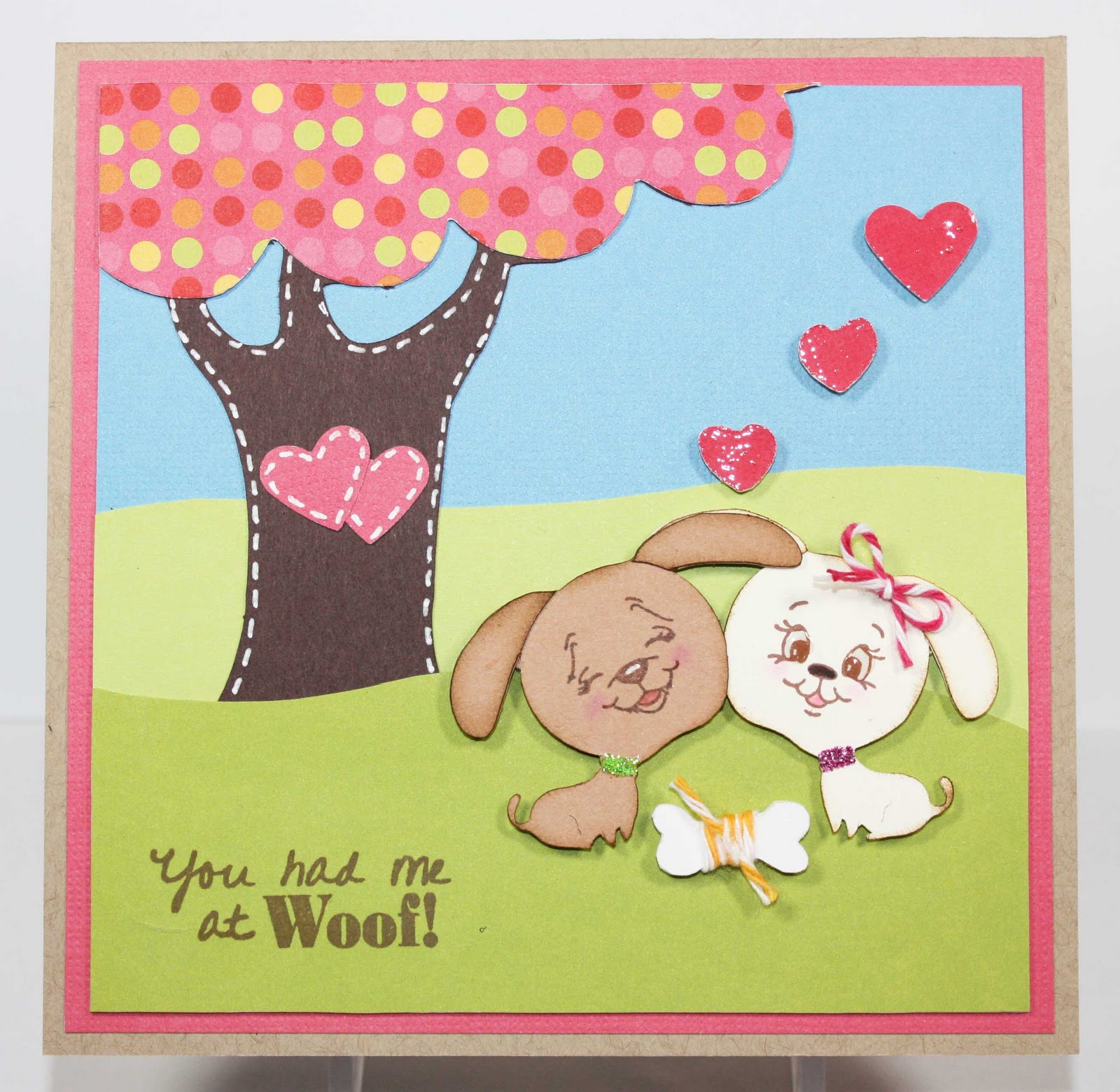 Simply Pam Simply Crafts with Glora and Pam You Had Me at Woof