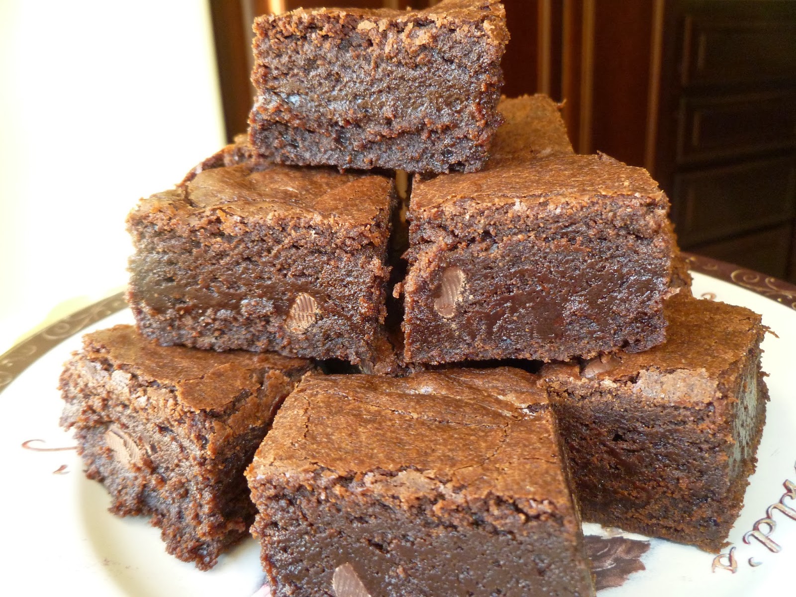 The Pastry Chef's Baking Dark Chocolate Brownies