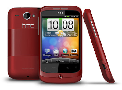 htc+wildfire+in+red