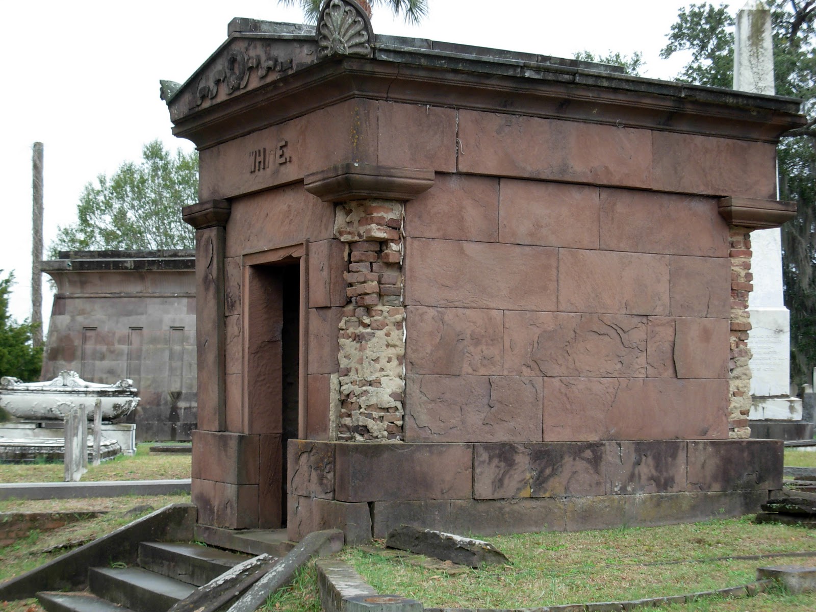 The Southern Taphophile The Crumbling MausoleumMagnolia Cemetery