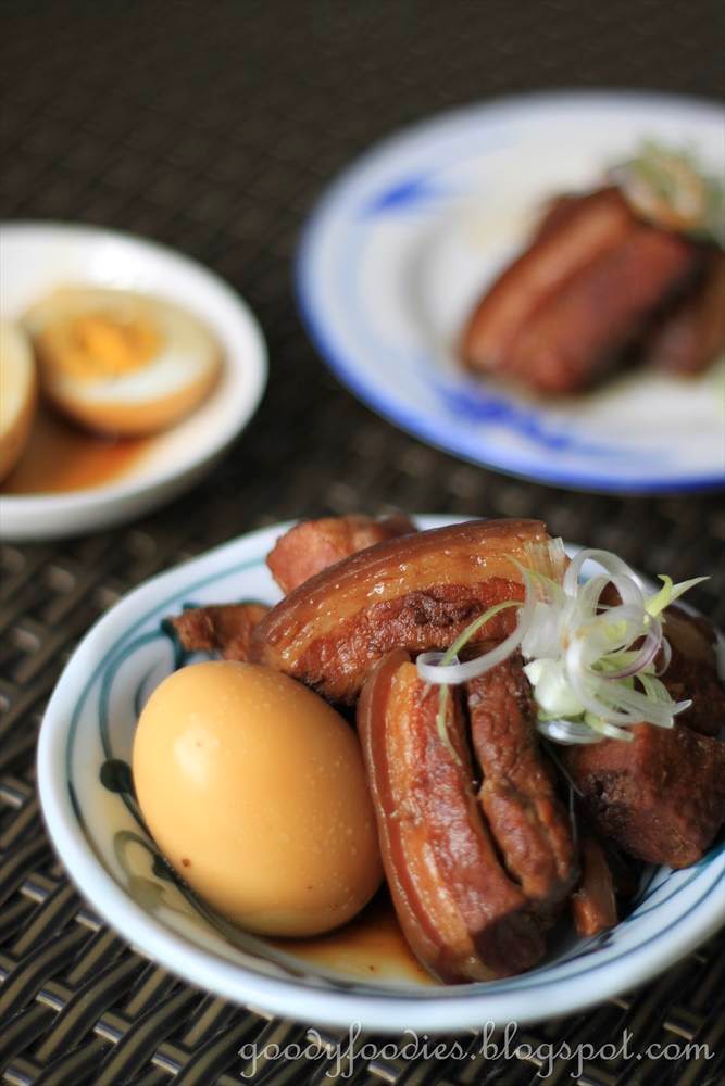 GoodyFoodies Recipe Buta no Kakuni (Japanese braised pork belly)