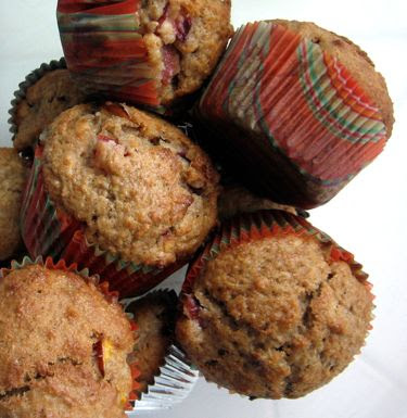 nectarine muffins