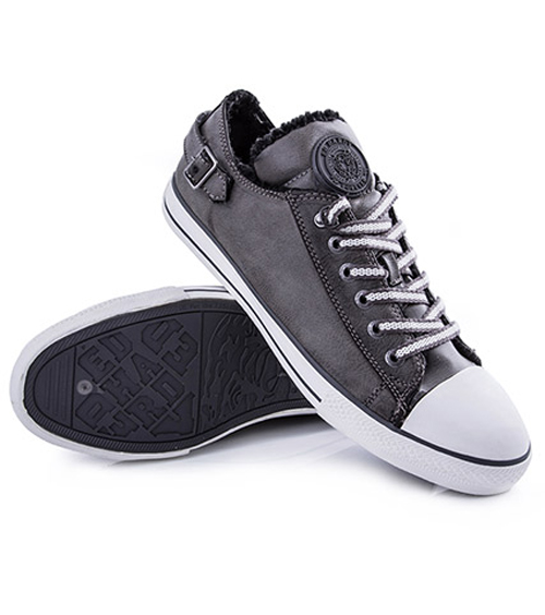 Ed Hardy Aviator Men's Shoe Pewter Hook of the Day