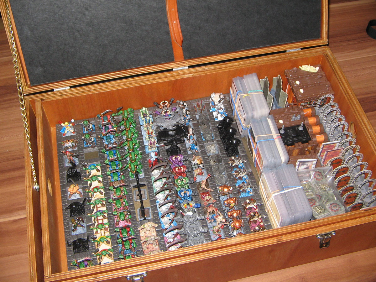 Ye Olde Inn's Community Blog on HeroQuest Custom miniature storage tray