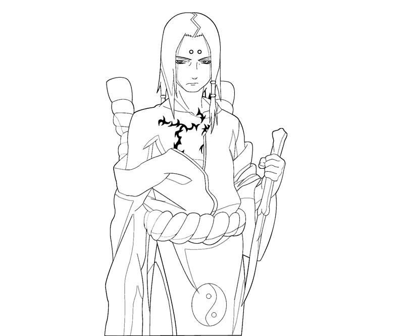 Kimimaro 4 Coloring Crafty Teenager