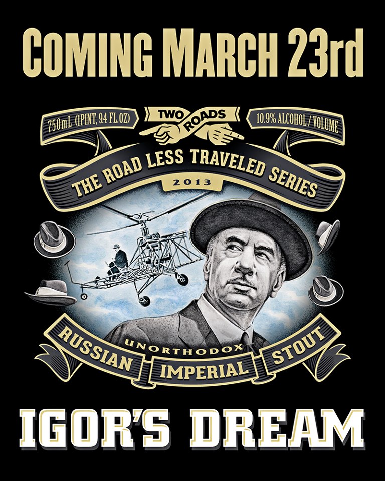 Igor's Dream Russian Imperial Stout - Two Roads Brewing