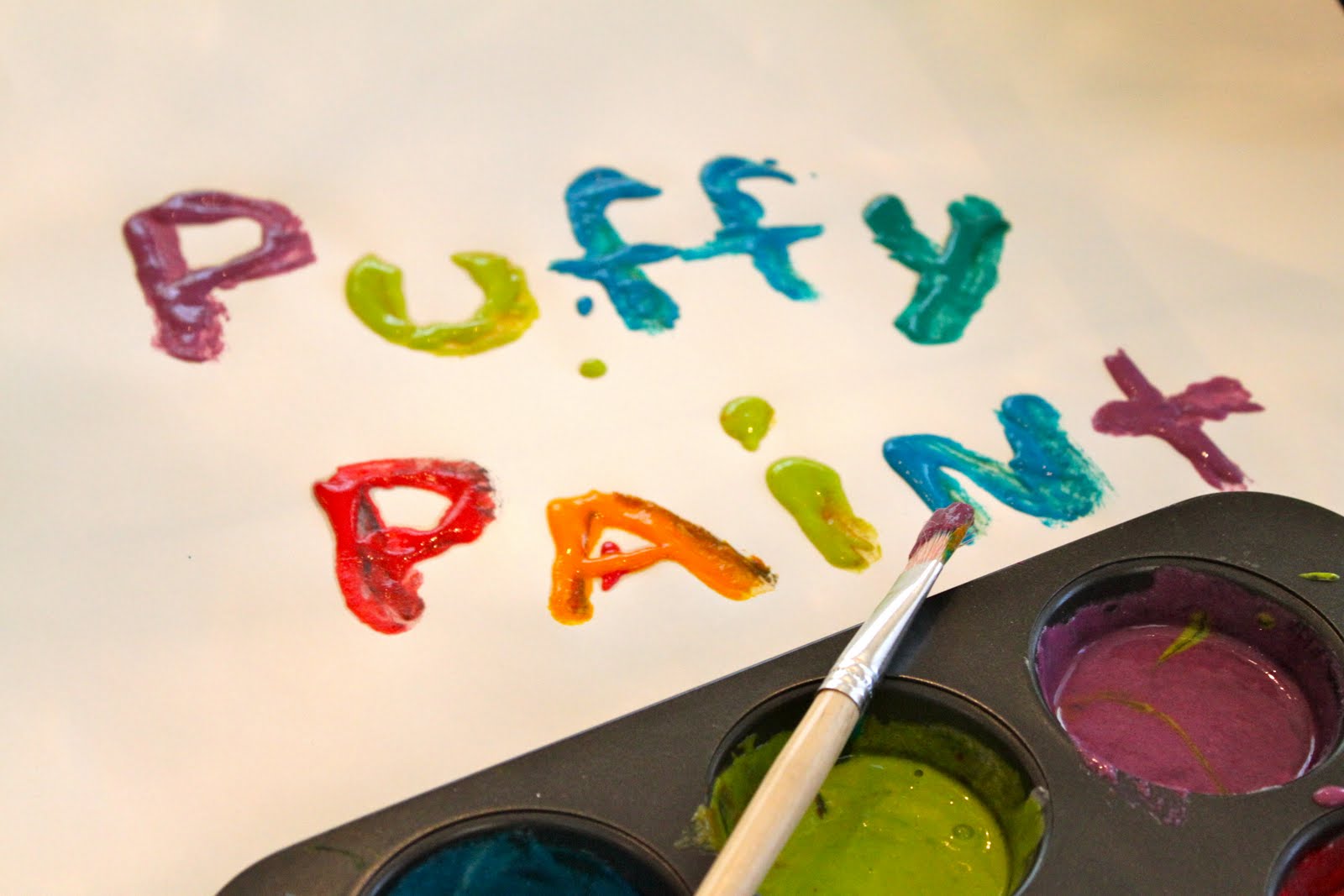 Domestic Charm Homemade Puffy Paint