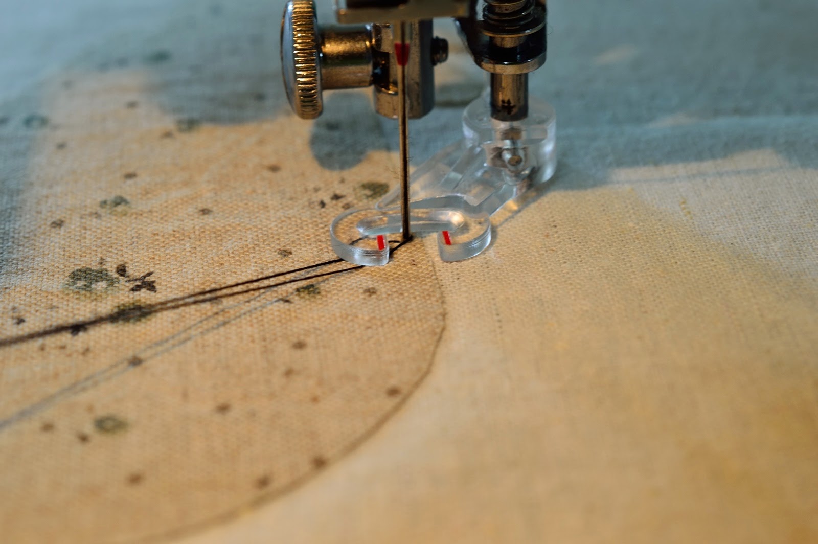 Machine applique using free motion Projects by Jane