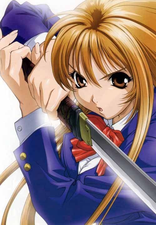 Anime Tenjho Tenge Aya Natsume Personagem, Anime, personagem