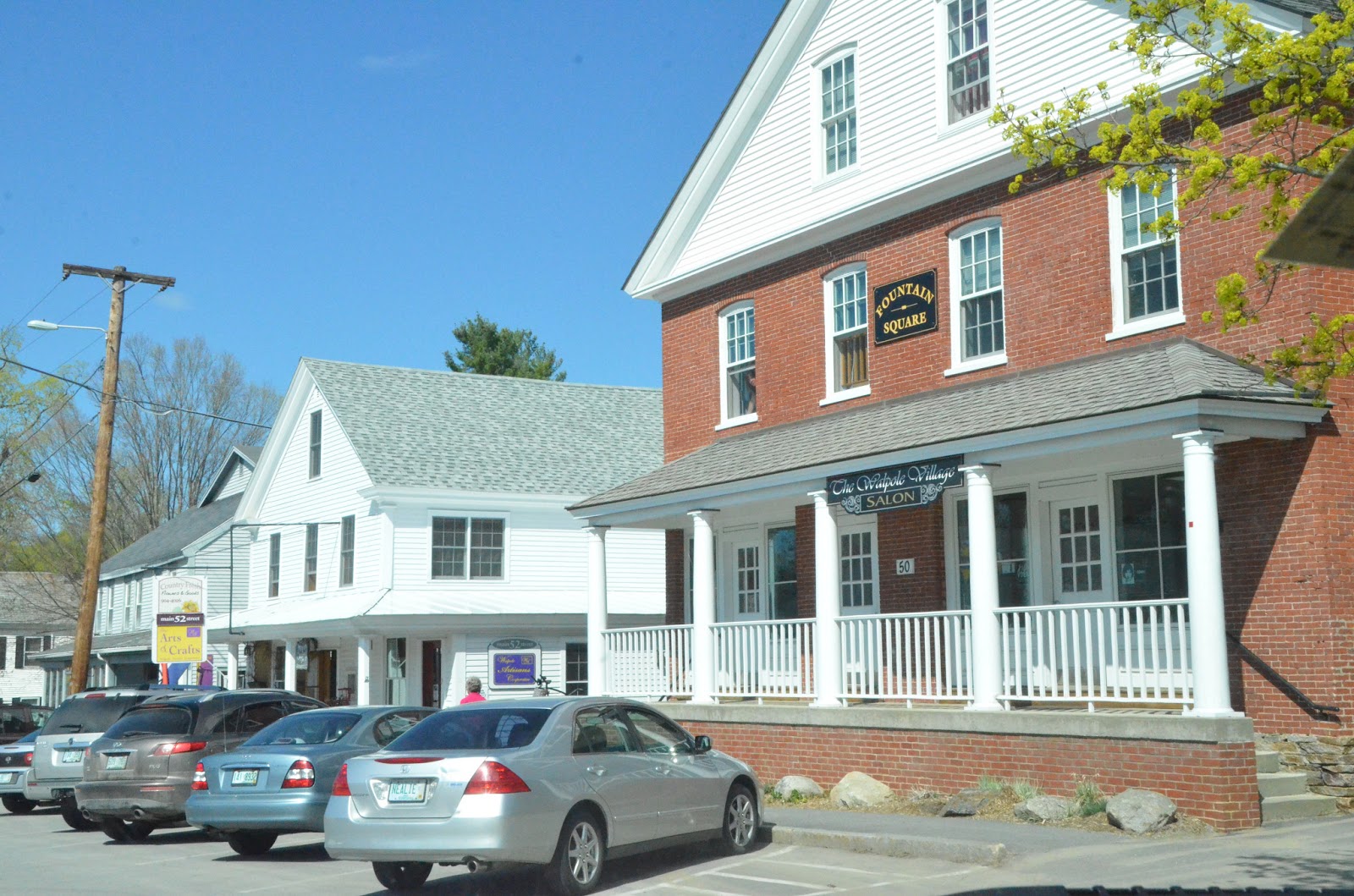 A Spring Walking Tour of Walpole, New Hampshire