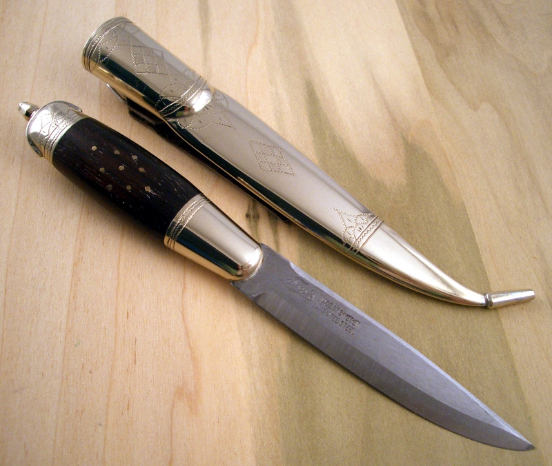 The Blade Blog Swedish Nickel Silver Knife by Carl Jansson