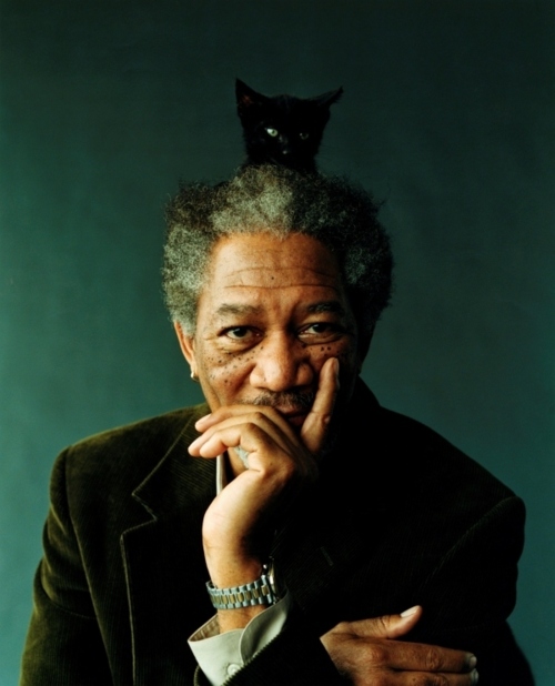 Morgan freeman interview image