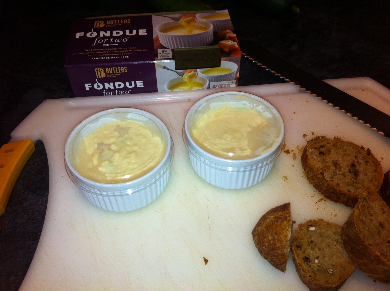 The lone gourmet Two fondues and cheesy suppers