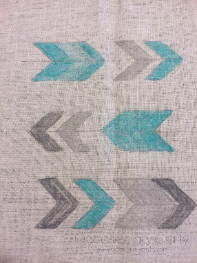 Arrow Embroidery Craft Month AZ Occasionally Crafty Arrow