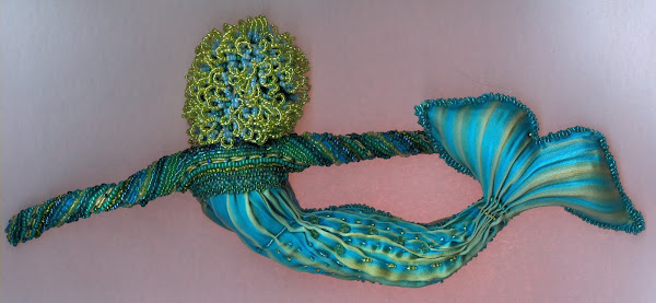 back of mermaid turquoise