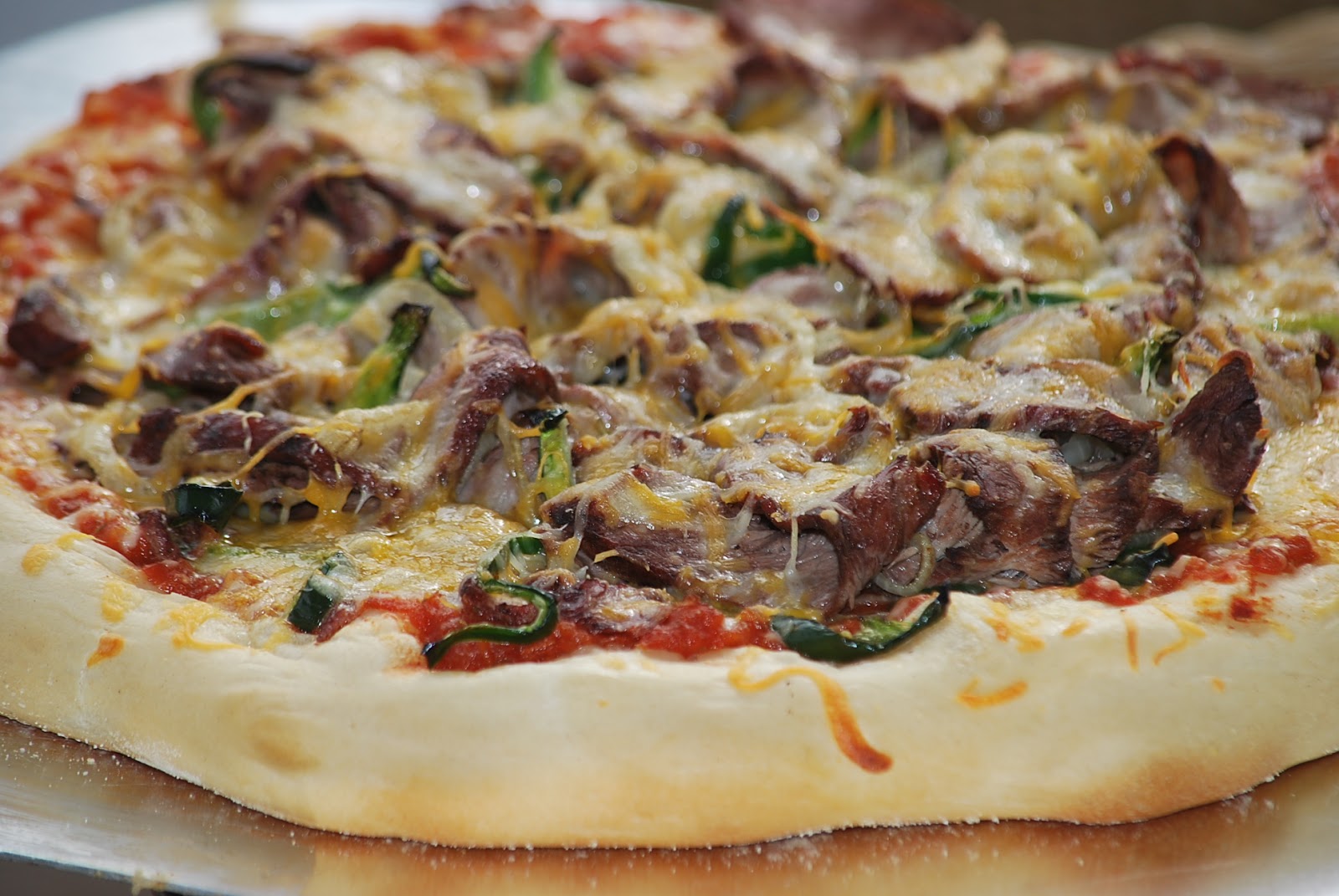 My story in recipes Fajita Pizza