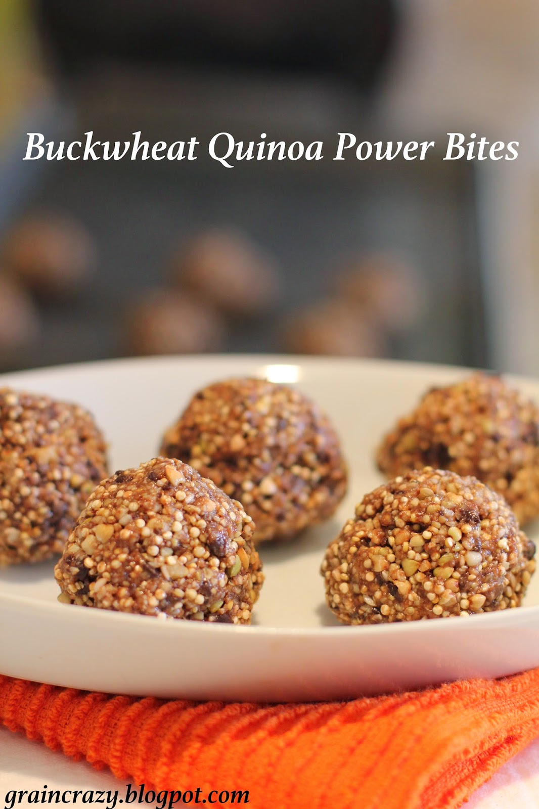 Grain Crazy Yummy Buckwheat Quinoa Power Bites (gluten free & raw)