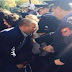Students threw eggs on Prime Minister Rama