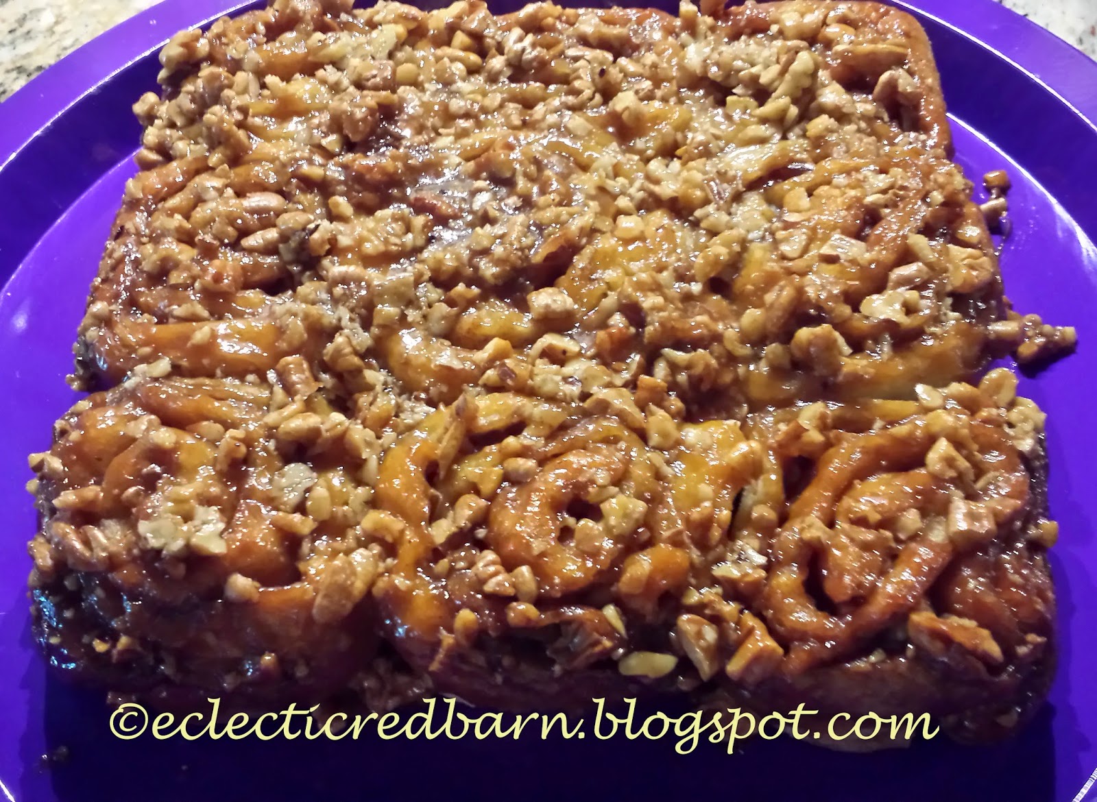 Eclectic Red Barn Easiest Sticky Buns