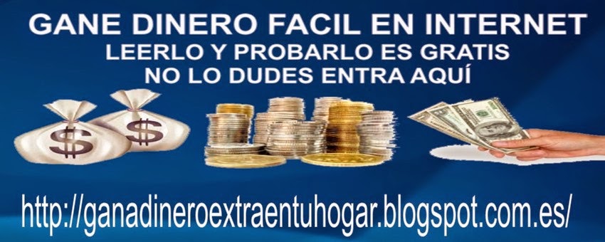 GANA DINERO EN TU HOGAR