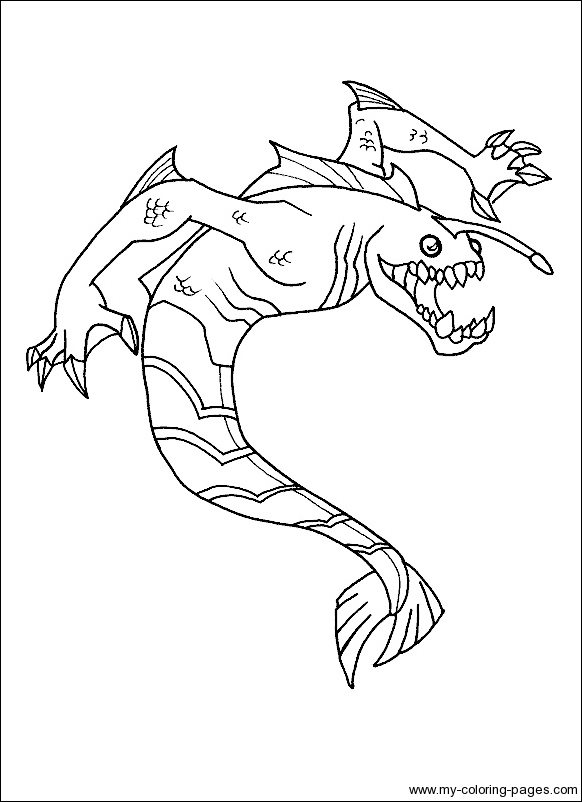 Unique Comics Animation Very Best Ben 10 Coloring Pages