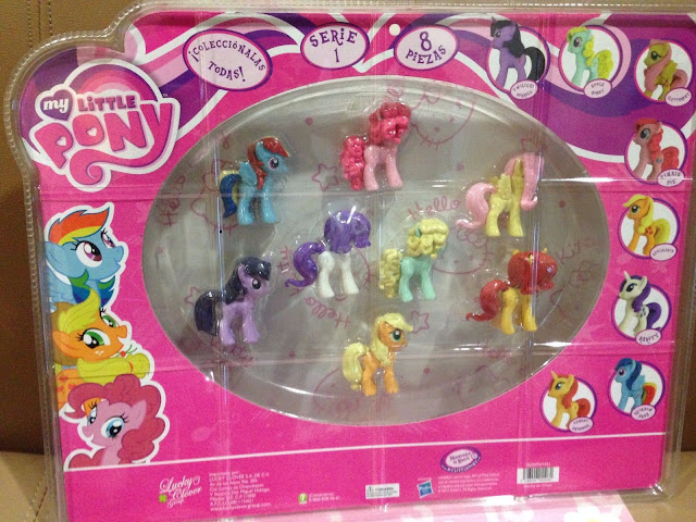 MLP Eraser Set with Sunset Shimmer Figures