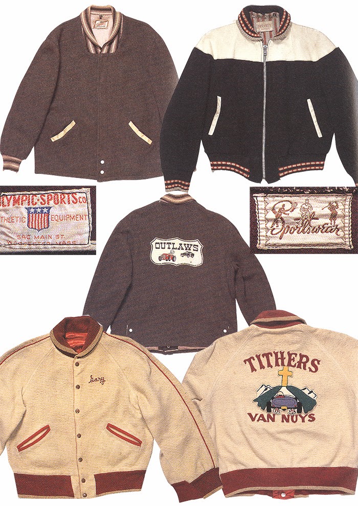 Mens Collections Vintage Baseball Jackets