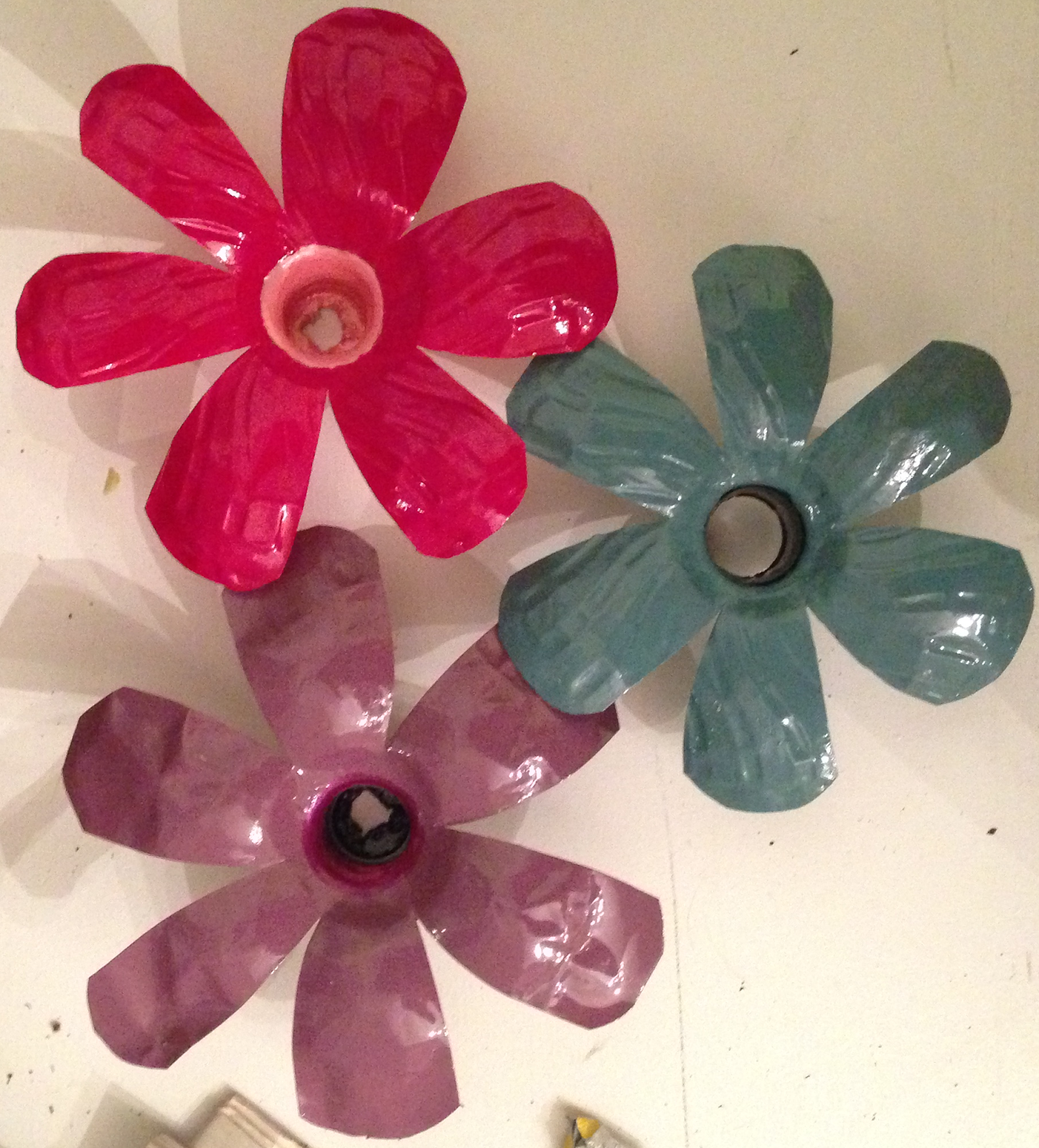 Girl Saving the World Water Bottle Flowers