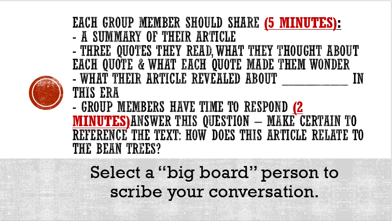 Poverty in the bean trees image