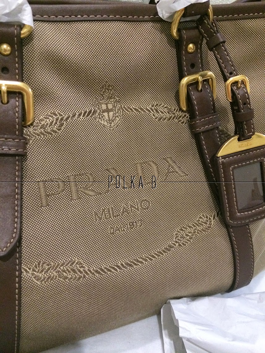 Prada Bauletto Logo Jacquard Top Handle Bag (BN2527) - Corda+ ... Prada Bauletto Logo Jacquard Top Handle Bag (BN2527) - Corda+ ...