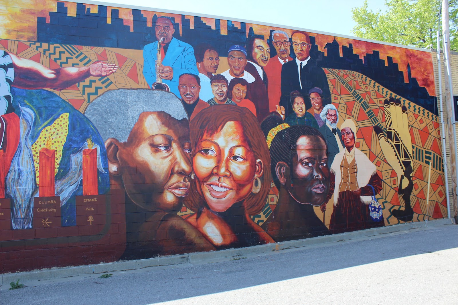 Kansas City Daily Photo Monday Murals Dawning of a New Day