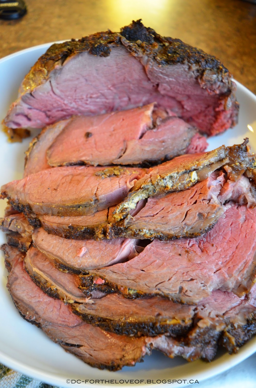 ...Slow Roasted Wild Mushroom Crusted Prime Rib For the Love of...