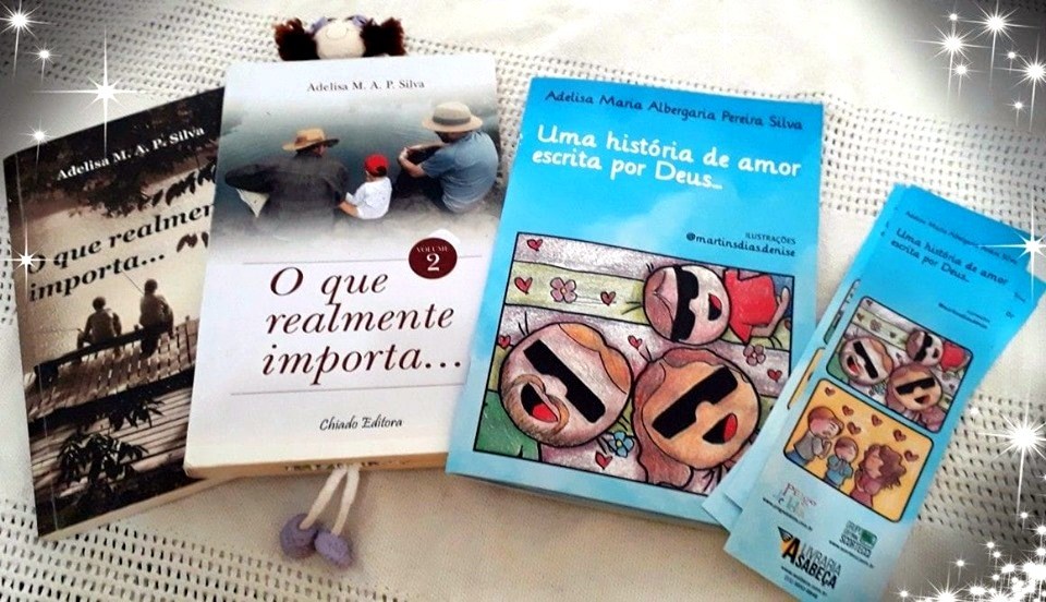 LIVROS: O QUE REALMENTE IMPORTA...VOL. 1  E VOL. 2,  E UMA HISTÓRIA DE AMOR ESCRITA POR DEUS...