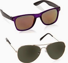 Petrol & Mango Sunglasses (Aviator & Wayfarer) for Rs.298 (Extra 50% Off on Sale Price)