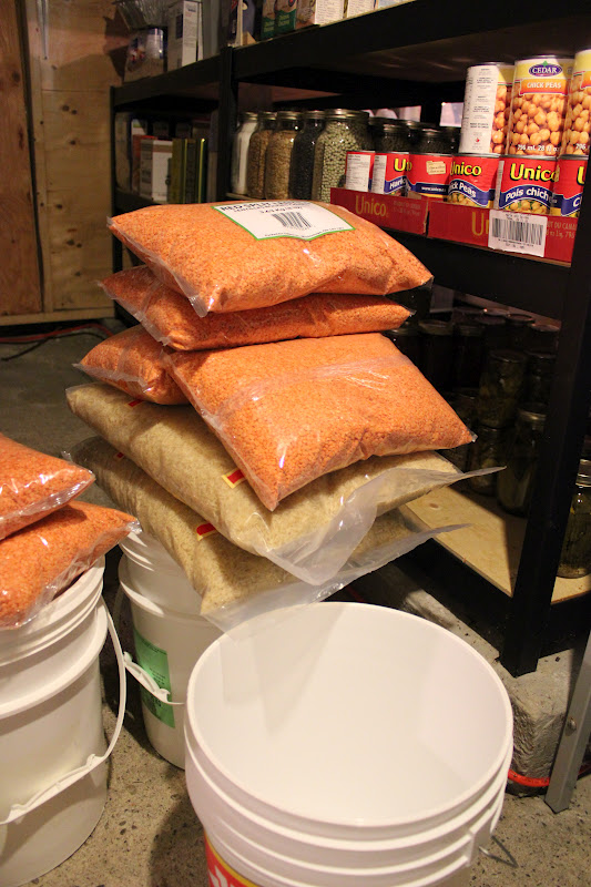 Food Storage Packing pails for long term storage Canadian Preppers Network
