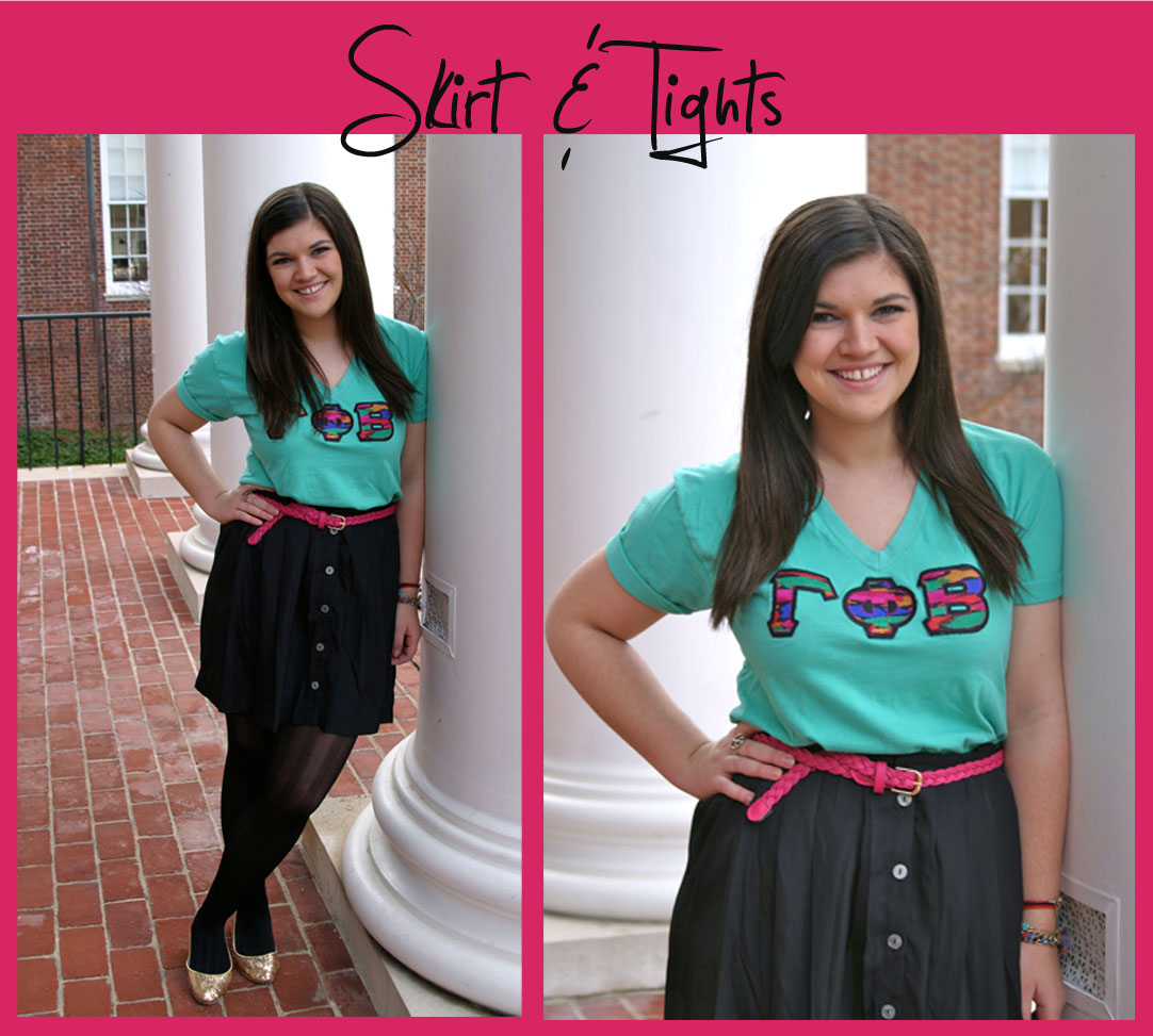 Ways To Wear Sorority Letters Style Tab