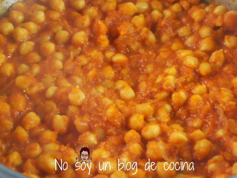 Garbanzos Con Tomate
