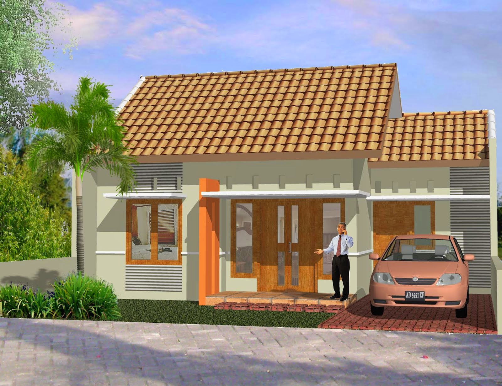 Contoh Model Rumah Sederhana, Pas Untuk Keluarga Kecil ...