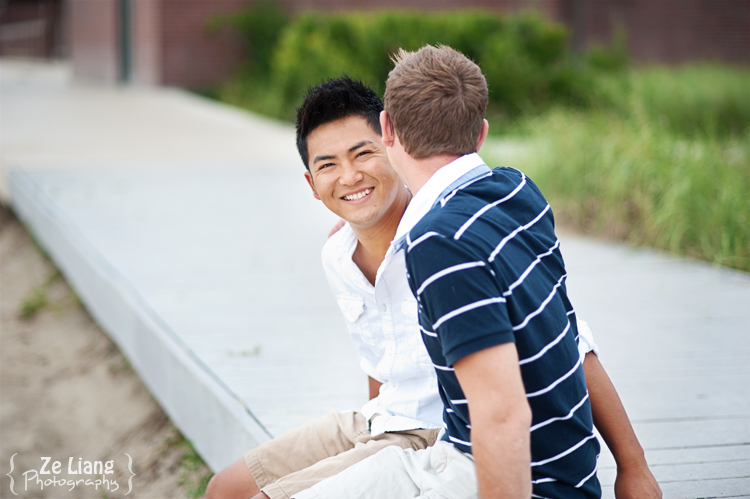 same-sex engagement session castle island boston ben&justin 07