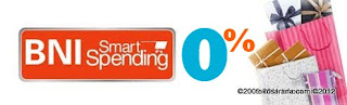 bni smart spending 0%