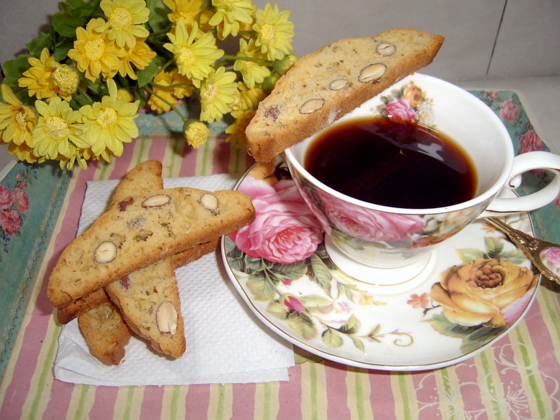 Through The Kitchen Door Almond Fennel Biscotti