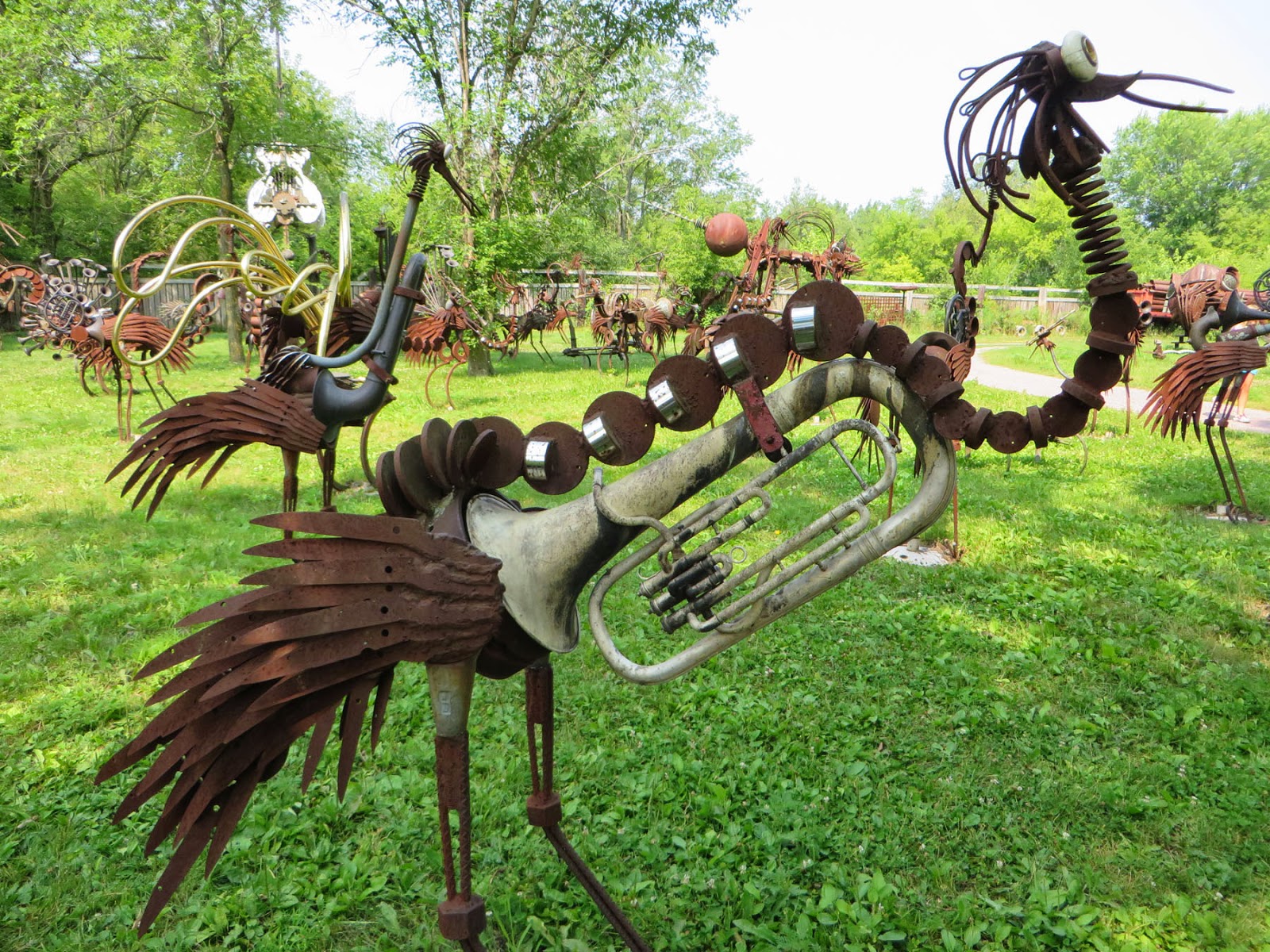 Forevertron, The World's Largest Scrap Metal Sculpture Art? and Ideas