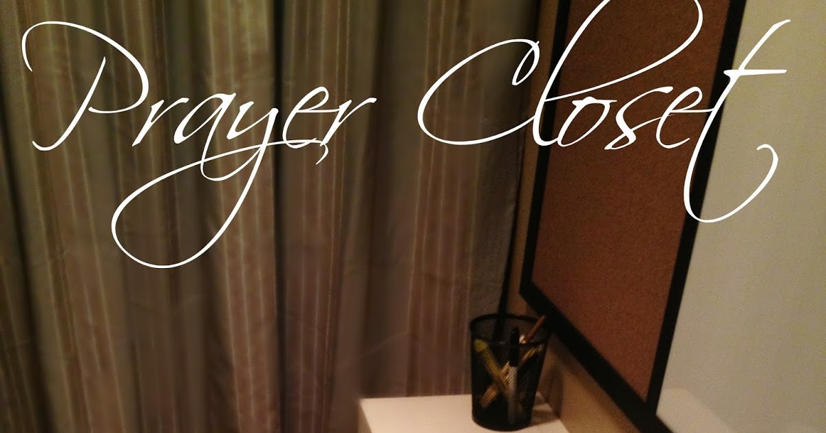 The Art Girl Jackie: Surprise Design Project - Prayer Closet
