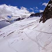 Pico del Medio, Pico Coronas y Tuca del Collado de Coronas