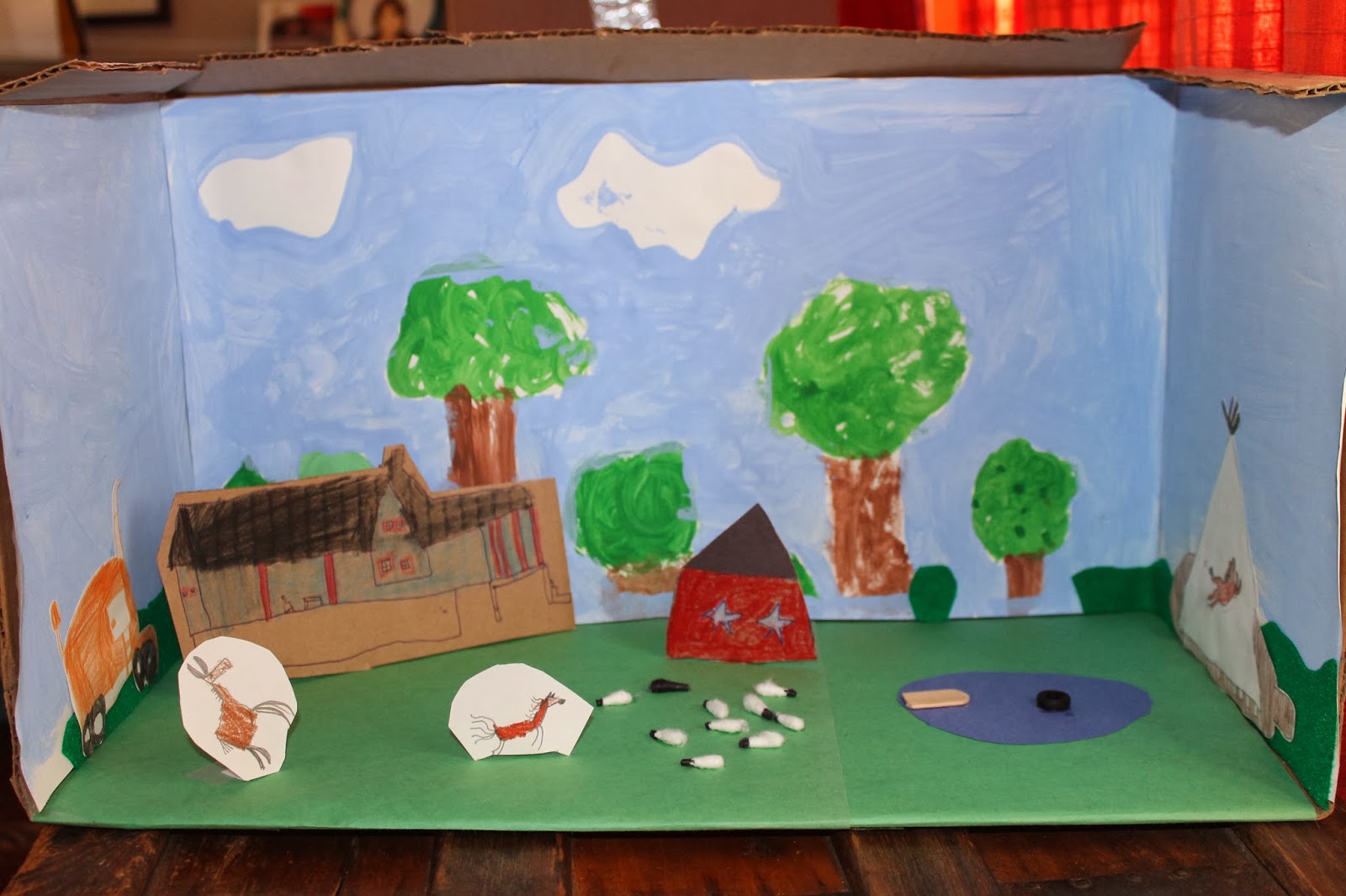 RD Mama Farm Diorama