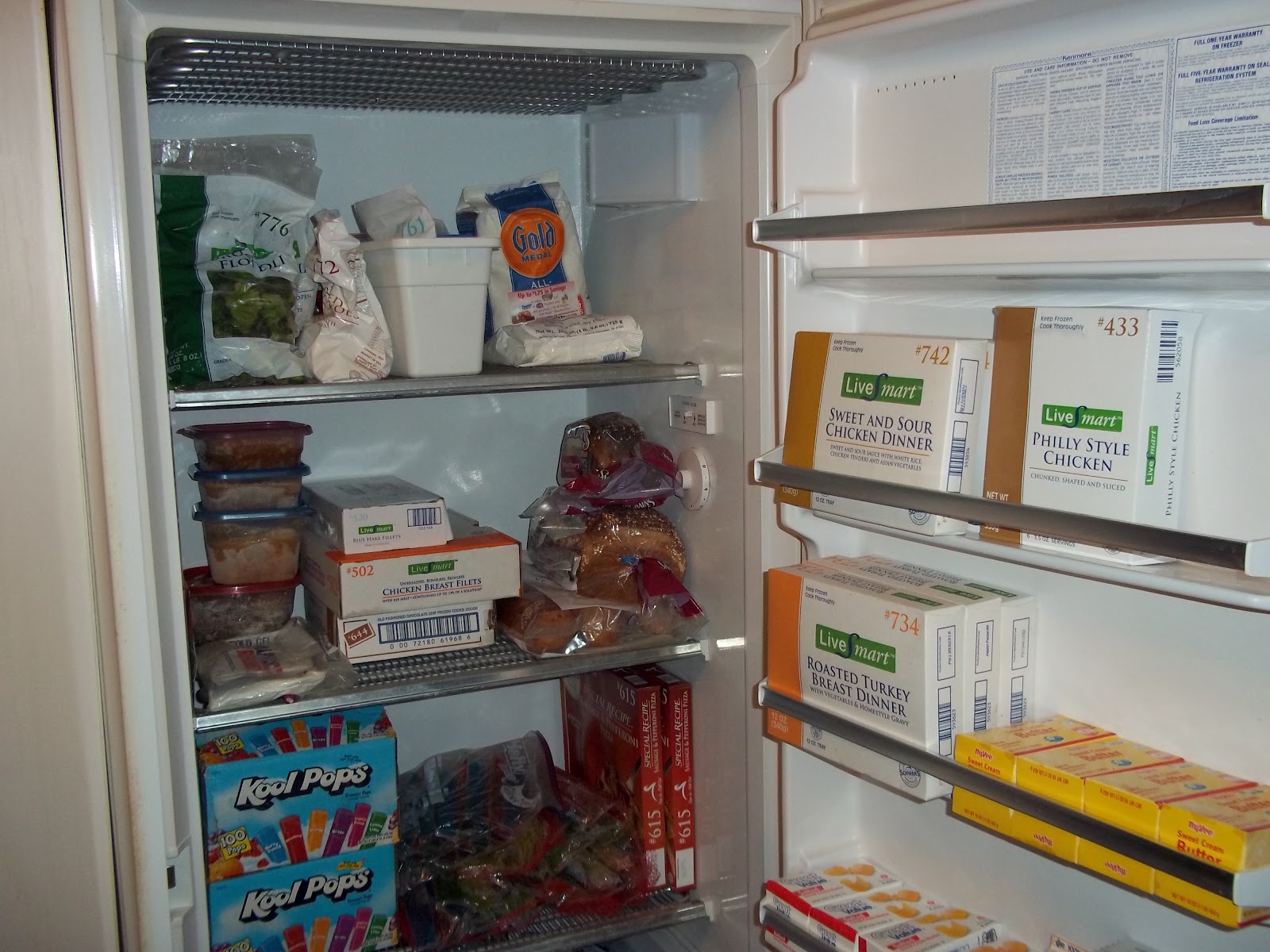 Defrosting The Upright Freezer Marilyn's Way