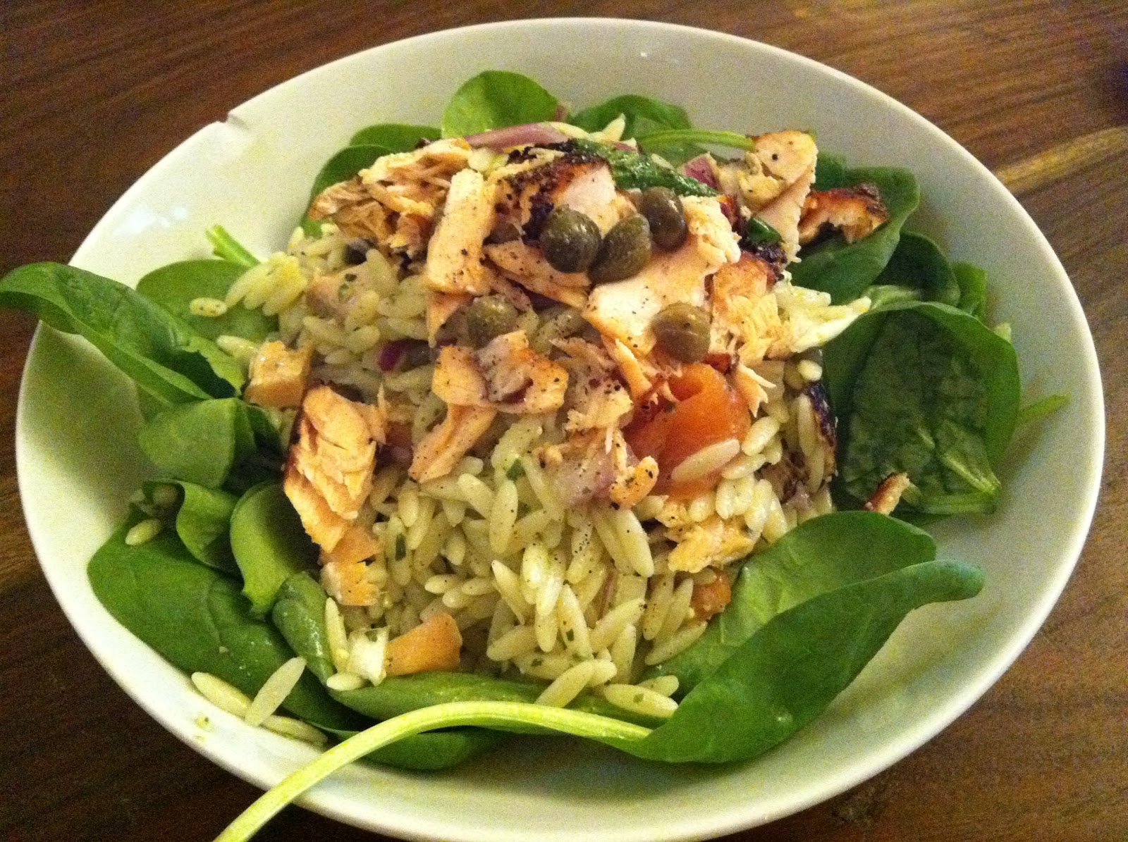 LoveBites LoveBites Smoked Salmon Pesto Pasta Salad