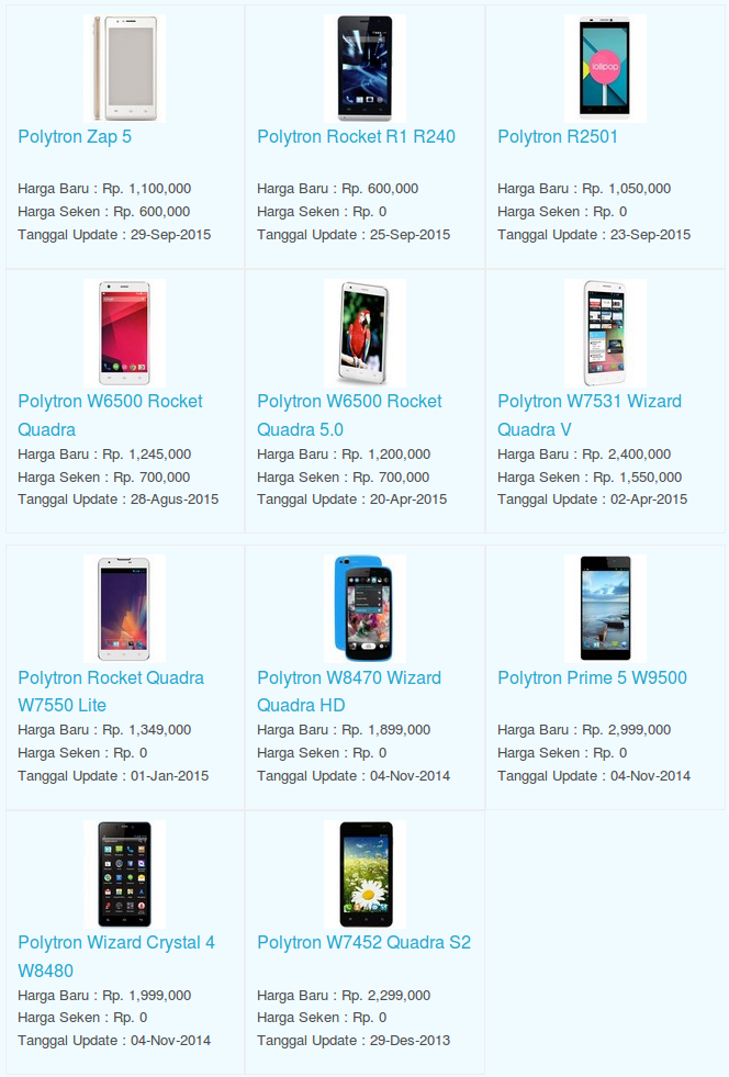 Daftar Terbaru Harga Hp Polytron Oktober 2015 Daftar Terbaru Harga Hp Polytron Oktober 2015