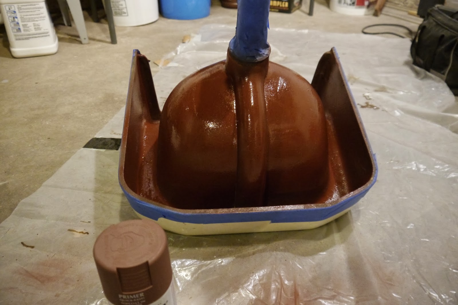 Keep Smiling How to paint a cast iron sink